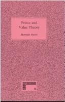 Tapa de Peirce and Value Theory