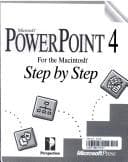 Tapa de Microsoft Powerpoint 4 for the Macintosh