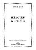 Tapa de Selected Writings