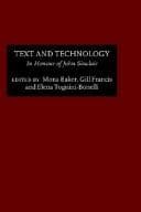 Tapa de Text and technology