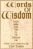 Tapa de Words of Wisdom