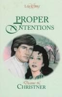 Tapa de Proper Intentions (Heartsong Presents #80)