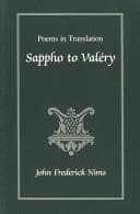 Tapa de Sappho to Valéry