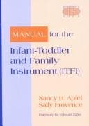 Tapa de Manual for the infant-toddler and family instrument (ITFI)