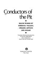 Tapa de Conductors of the Pit: Major Works by Rimbaud, Vallejo, Cesaire, Artaud and Hola