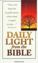 Tapa de Daily Light from the Bible