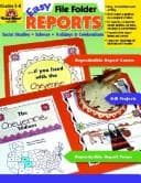 Tapa de Easy File Folder Reports Grades 3-6