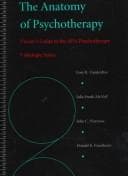 Tapa de The anatomy of psychotherapy