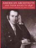 Tapa de American architects and their books to 1848