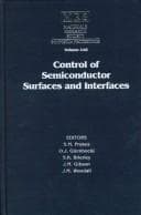 Tapa de Control of Semiconductor Surfaces and Interfaces