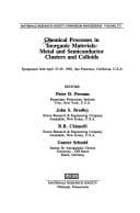 Tapa de Chemical processes in inorganic materials