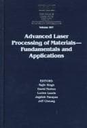 Tapa de Advanced laser processing of materials