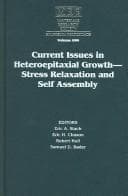 Tapa de Current Issues in Heteroepitaxial Growth Vol. 696