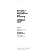 Tapa de Principles of knowledge representation and reasoning
