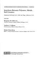 Tapa de Interfaces Between Polymers, Metals and Ceramics Vol. 153