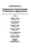 Tapa de Nondestructive Characterization of Materials in Aging Systems Vol. 503
