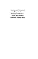 Tapa de Structure and mechanical properties of nanophase materials