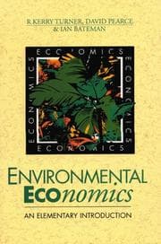 Tapa de Environmental economics
