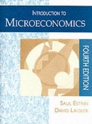 Tapa de Introduction to microeconomics