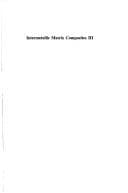 Tapa de Intermetallic Matrix Composites III Vol. 350