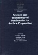 Tapa de Science and Technology of Semiconductor Surface Preparation