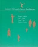 Tapa de Research methods in human development