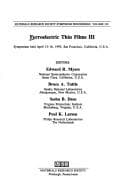 Tapa de Ferroelectric thin films III
