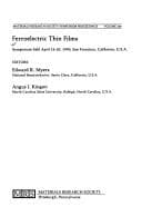 Tapa de Ferroelectric Thin Films