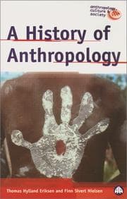 Tapa de A history of anthropology