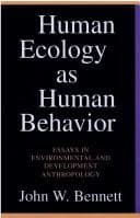 Tapa de Human Ecology as Human Behavior