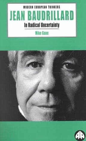 Tapa de Jean Baudrillard