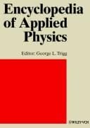 Tapa de Encyclopedia of Applied Physics Volume 16