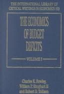 Tapa de The economics of budget deficits
