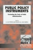 Tapa de Public Policy Instruments