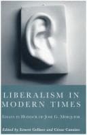 Tapa de Liberalism in Modern Times