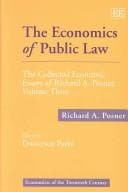 Tapa de The collected economic essays of Richard A. Posner
