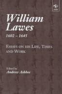 Tapa de William Lawes (1602-1645)