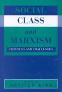 Tapa de Social Class and Marxism