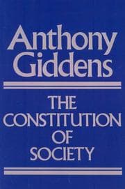 Tapa de The constitution of society