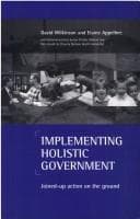 Tapa de Implementing Holistic Government