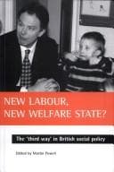 Tapa de New Labour, new welfare state?