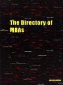 Tapa de The Directory of MBAs