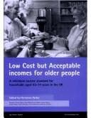 Tapa de Low cost but acceptable incomes for older people