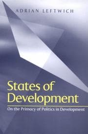 Tapa de States of Development