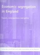 Tapa de Economic segregation in England