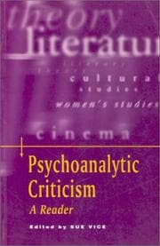Tapa de Psychoanalytic Criticism