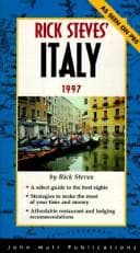 Tapa de Rick Steves' Italy 1997 (Annual)
