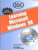Tapa de Learning Microsoft Windows 98 (Learning Series)