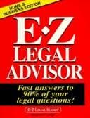 Tapa de d The E-Z Legal Advisor