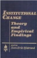 Tapa de Institutional change